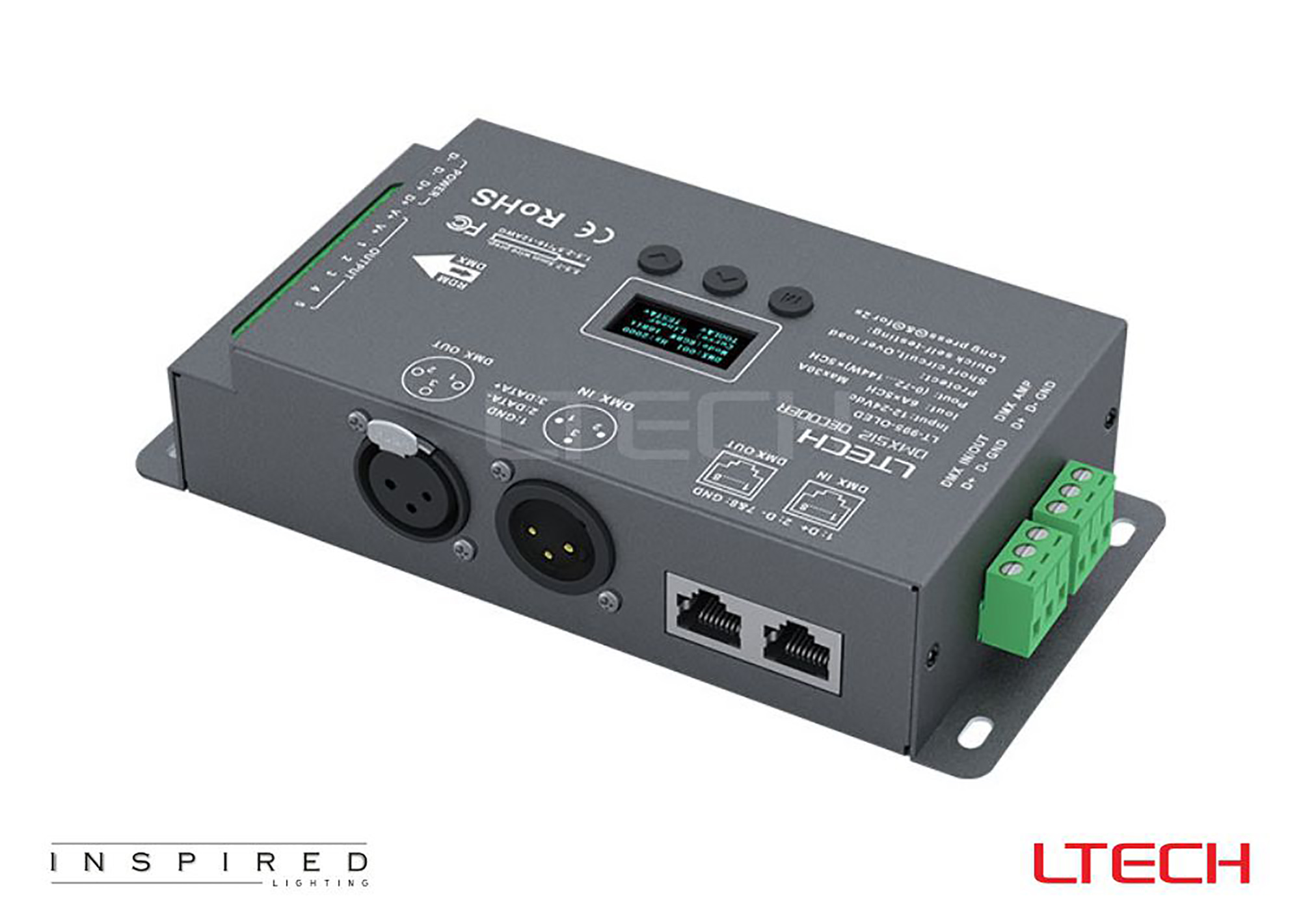 DMX Controllers LTECH DMX / RGB / WWCW DMX Controllers LTECH DMX / RGB / WWCW